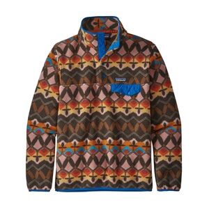 Patagonia Multicolor Geometric Fleece Pullover Size XL